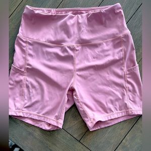 Pink Bike Shorts